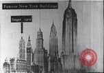Image of Empire State Building under construction New York City USA, 1931, second 24 stock footage video 65675026651