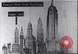 Image of Empire State Building under construction New York City USA, 1931, second 25 stock footage video 65675026651