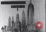 Image of Empire State Building under construction New York City USA, 1931, second 28 stock footage video 65675026651