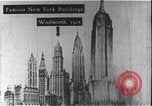 Image of Empire State Building under construction New York City USA, 1931, second 29 stock footage video 65675026651