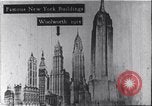 Image of Empire State Building under construction New York City USA, 1931, second 30 stock footage video 65675026651