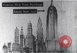 Image of Empire State Building under construction New York City USA, 1931, second 33 stock footage video 65675026651