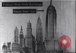 Image of Empire State Building under construction New York City USA, 1931, second 34 stock footage video 65675026651