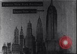 Image of Empire State Building under construction New York City USA, 1931, second 35 stock footage video 65675026651