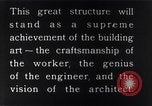 Image of Empire State Building under construction New York City USA, 1931, second 43 stock footage video 65675026651