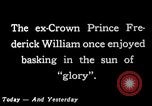 Image of Prussian Crown Prince Friederick Wilhelm on horseback Prussia, 1914, second 5 stock footage video 65675026652