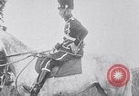 Image of Prussian Crown Prince Friederick Wilhelm on horseback Prussia, 1914, second 7 stock footage video 65675026652