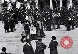 Image of crowd in city United States USA, 1908, second 23 stock footage video 65675026657