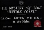 Image of Q Boat Suffolk Coast Atlantic Ocean, 1916, second 5 stock footage video 65675026659