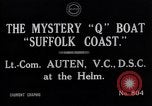 Image of Q Boat Suffolk Coast Atlantic Ocean, 1916, second 7 stock footage video 65675026659