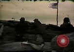 Image of Soldiers ready rifles during siege at wounded knee Wounded Knee South Dakota USA, 1973, second 28 stock footage video 65675026666