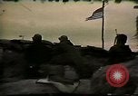 Image of Soldiers ready rifles during siege at wounded knee Wounded Knee South Dakota USA, 1973, second 29 stock footage video 65675026666