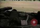 Image of Soldiers ready rifles during siege at wounded knee Wounded Knee South Dakota USA, 1973, second 33 stock footage video 65675026666