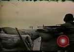 Image of Soldiers ready rifles during siege at wounded knee Wounded Knee South Dakota USA, 1973, second 41 stock footage video 65675026666