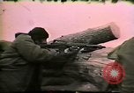Image of Soldiers ready rifles during siege at wounded knee Wounded Knee South Dakota USA, 1973, second 61 stock footage video 65675026666