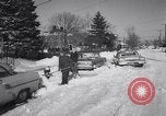 Image tempête de neige United States USA, 1964, de la seconde 24 séquences d'archives historiques vidéo 65675026686