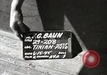 Standbild 1 Jahrestag Japan Bombardierung Insel Tinian Marianen, 1945, aus Sekunde 3 historischem Filmmaterial Videoclip 65675026707
