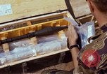 Image of captured ammunition Vietnam, 1968, second 33 stock footage video 65675026720