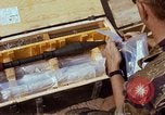Image of captured ammunition Vietnam, 1968, second 34 stock footage video 65675026720