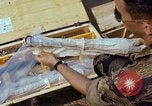 Image of captured ammunition Vietnam, 1968, second 38 stock footage video 65675026720