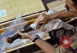 Image of captured ammunition Vietnam, 1968, second 45 stock footage video 65675026720