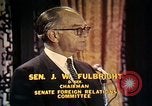 Image of William Fulbright United States USA, 1971, second 9 stock footage video 65675026762