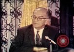 Image of William J Fulbright Washington DC USA, 1971, second 38 stock footage video 65675026766