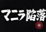 Standbild japanischen Angriff Philippinen, 1941, aus Sekunde 3 historischem Filmmaterial Videoclip 65675026769