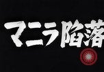 Standbild japanischen Angriff Philippinen, 1941, aus Sekunde 4 historischem Filmmaterial Videoclip 65675026769
