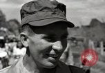 Image of released United States prisoners Cebu Philippines, 1945, second 34 stock footage video 65675026779