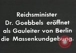 Image of Adolf Hitler 1941 Sportspalast speech commemorating rise to power Berlin Germany, 1941, second 62 stock footage video 65675026783