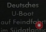 Standbild Deutsche U-Boot in Zweiten Weltkrieg Atlantik, 1941, aus Sekunde 1 historischem Filmmaterial Videoclip 65675026785