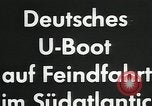 Standbild Deutsche U-Boot in Zweiten Weltkrieg Atlantik, 1941, aus Sekunde 4 historischem Filmmaterial Videoclip 65675026785