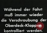 Standbild Deutsche U-Boot in Zweiten Weltkrieg Atlantik, 1941, aus Sekunde 35 historischem Filmmaterial Videoclip 65675026785