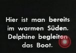 Standbild Deutsche U-Boot in Zweiten Weltkrieg Atlantik, 1941, aus Sekunde 58 historischem Filmmaterial Videoclip 65675026785