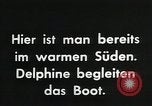 Standbild Deutsche U-Boot in Zweiten Weltkrieg Atlantik, 1941, aus Sekunde 59 historischem Filmmaterial Videoclip 65675026785