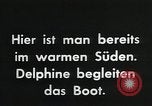 Standbild Deutsche U-Boot in Zweiten Weltkrieg Atlantik, 1941, aus Sekunde 60 historischem Filmmaterial Videoclip 65675026785