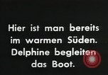Standbild Deutsche U-Boot in Zweiten Weltkrieg Atlantik, 1941, aus Sekunde 61 historischem Filmmaterial Videoclip 65675026785