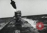 Standbild deutsche U-Boot Atlantik, 1941, aus Sekunde 15 historischem Filmmaterial Videoclip 65675026786