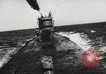 Standbild deutsche U-Boot Atlantik, 1941, aus Sekunde 21 historischem Filmmaterial Videoclip 65675026786