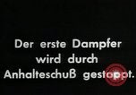Standbild deutsche U-Boot Atlantik, 1941, aus Sekunde 27 historischem Filmmaterial Videoclip 65675026786
