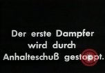 Standbild deutsche U-Boot Atlantik, 1941, aus Sekunde 28 historischem Filmmaterial Videoclip 65675026786