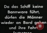 Standbild deutsche U-Boot Atlantik, 1941, aus Sekunde 54 historischem Filmmaterial Videoclip 65675026786