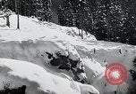 Image of snow covered terrain Norway, 1941, second 31 stock footage video 65675026787