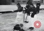 Image of snow covered city Netherlands, 1941, second 36 stock footage video 65675026788