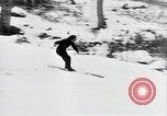 Image of skiing Bohemia Czechoslovakia, 1941, second 14 stock footage video 65675026789