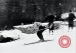 Image of skiing Bohemia Czechoslovakia, 1941, second 25 stock footage video 65675026789