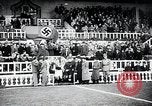 Image of soccer match during World War 2 Barcelona Spain, 1941, second 5 stock footage video 65675026791