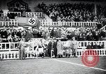 Image of soccer match during World War 2 Barcelona Spain, 1941, second 11 stock footage video 65675026791