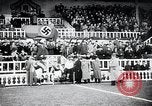 Image of soccer match during World War 2 Barcelona Spain, 1941, second 13 stock footage video 65675026791